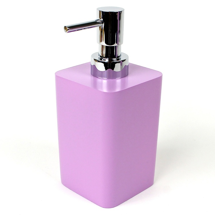 Gedy 7981-79 Soap Dispenser, Square, Lilac